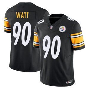 TJ Watt Black Vapor Stitched Jersey For Mens Youths Select